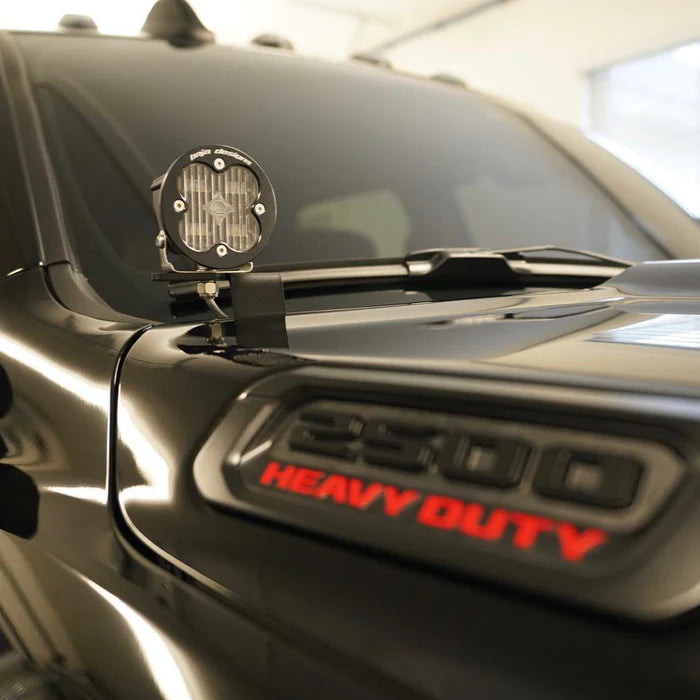19-23 RAM 2500/3500 SDHQ BUILT A-PILLAR LIGHT MOUNTS