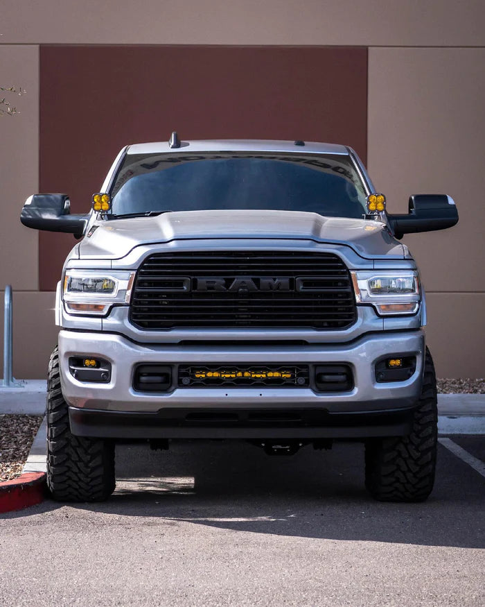 19-23 RAM 2500/3500 SDHQ BUILT A-PILLAR LIGHT MOUNTS