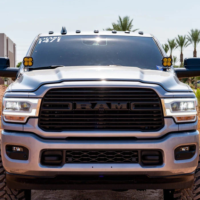 19-23 RAM 2500/3500 SDHQ BUILT A-PILLAR LIGHT MOUNTS