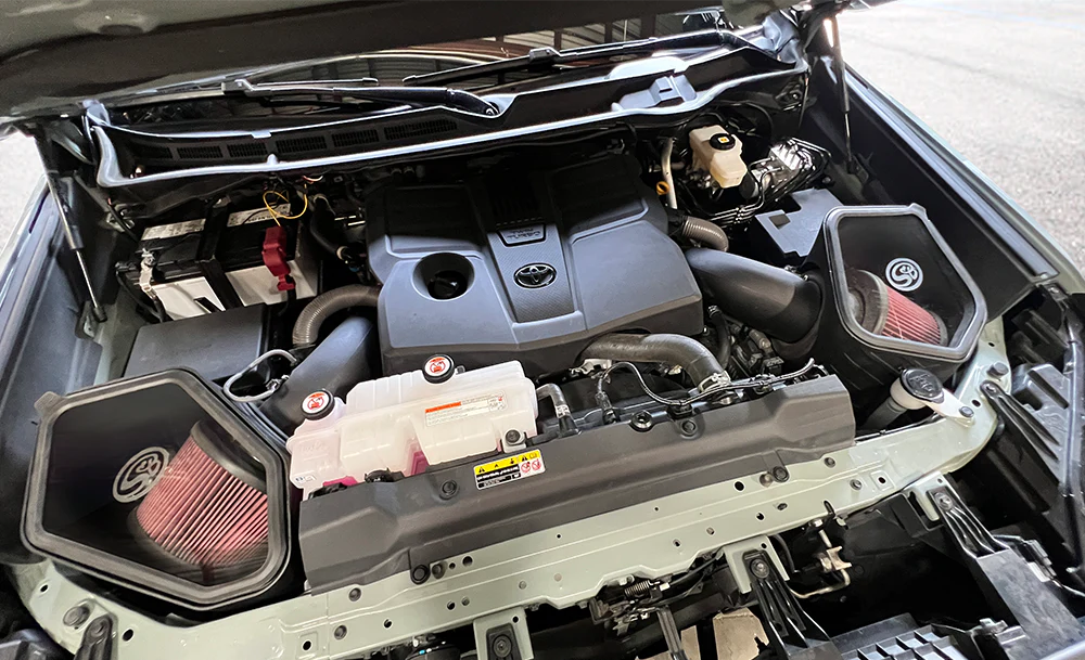 COLD AIR INTAKE KIT FOR 2022-2023 TOYOTA TUNDRA, 2023 SEQUOIA V6 3.4L AND 3.4L HYBRID