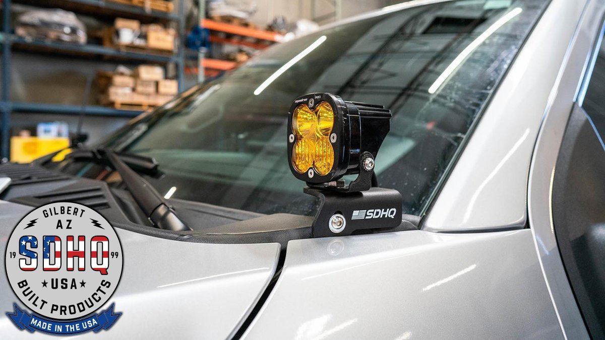 '17-20Ford Raptor SDHQ Built A-Pillar Light Mounts