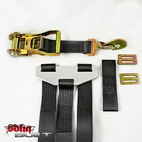 2 Inch Tire Straps For In Bed Chase Racks (Pair)