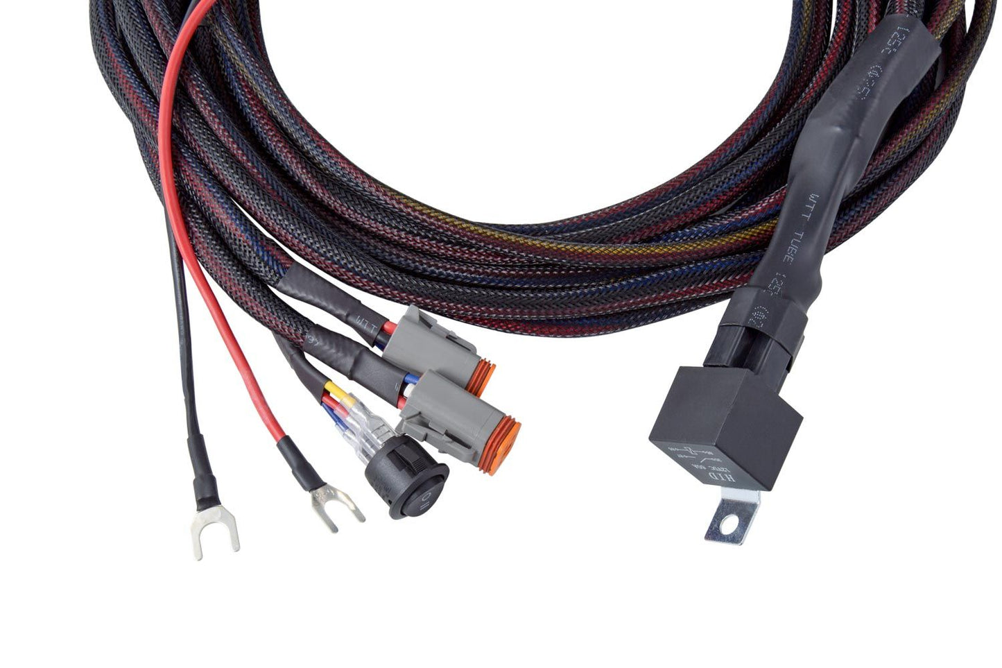 Diode Dynamics - Heavy Duty Dual Output 4-pin Wiring Harness (Stage Series w/ Backlight)