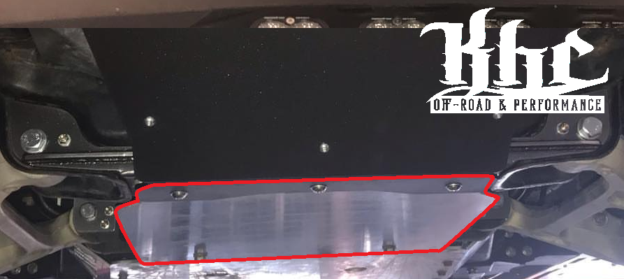 Gen 2 Raptor Optional Flat Engine SKid Plate (use with stage 2 and 3.0H slot delete)