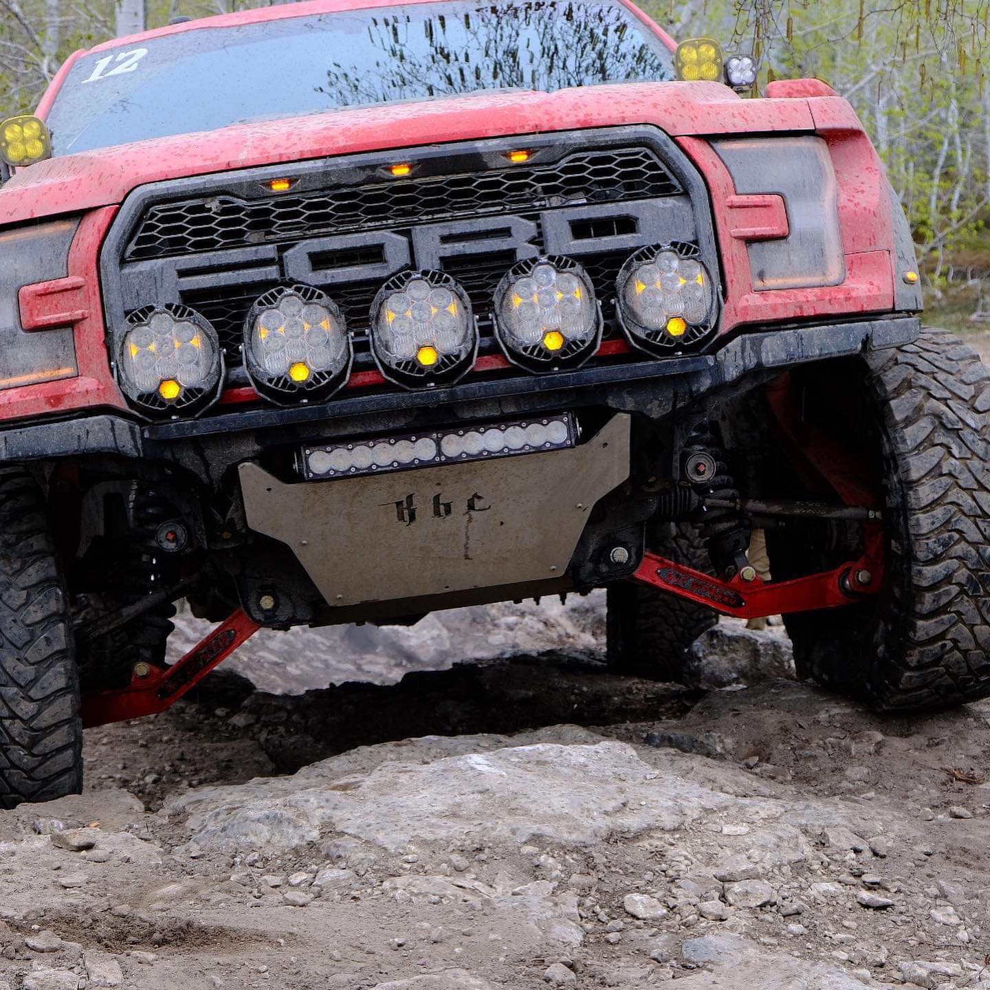 KHC Off-Road Frame Cut Bumper - Ford Raptor & Gen 13 F150 (Raptor Swapped)