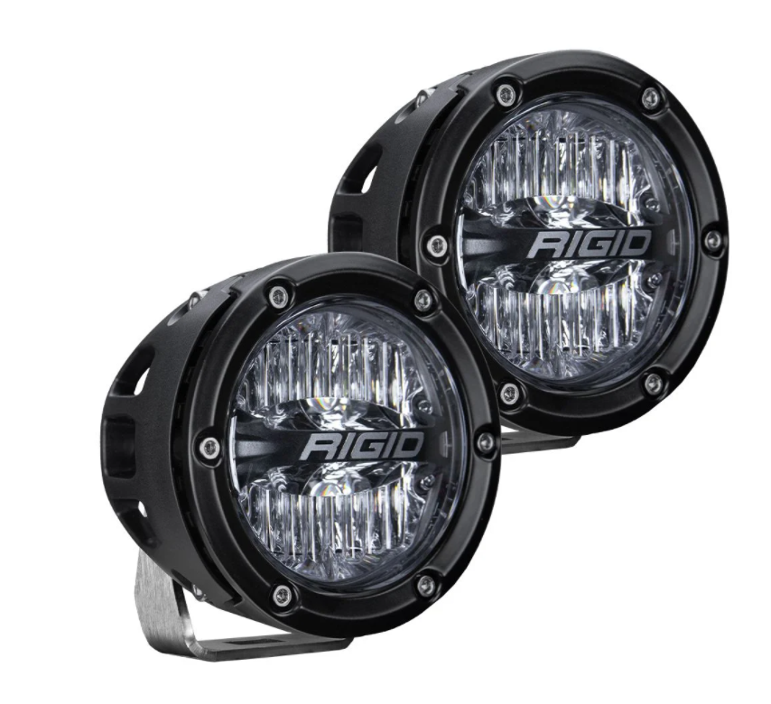Rigid Industries - 2019+ TRX A-Pillar 4" 360-Series LED Light Kit