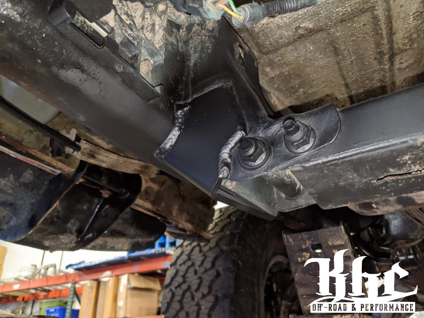 KHC Off-Road Gen 1 Raptor/Gen 12 F150 Transfer Case Cross Member Support Kit (Weld On)