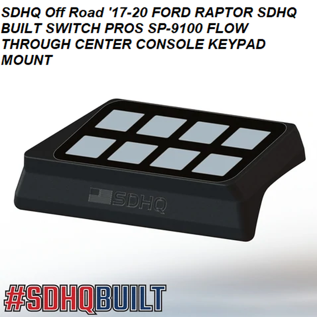 Gen 2 Raptor SP-9100 8 Switch Panel Power System