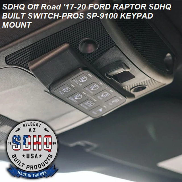 Gen 2 Raptor SP-9100 8 Switch Panel Power System