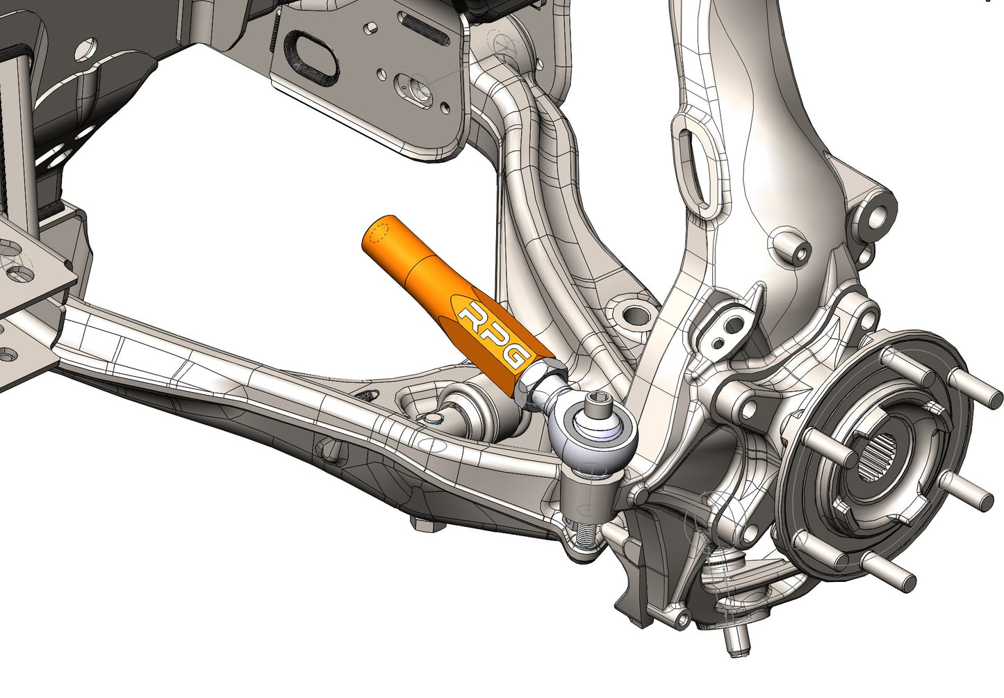 RPG OFFROAD BRONCO 1/2 LENGTH TIE ROD KIT