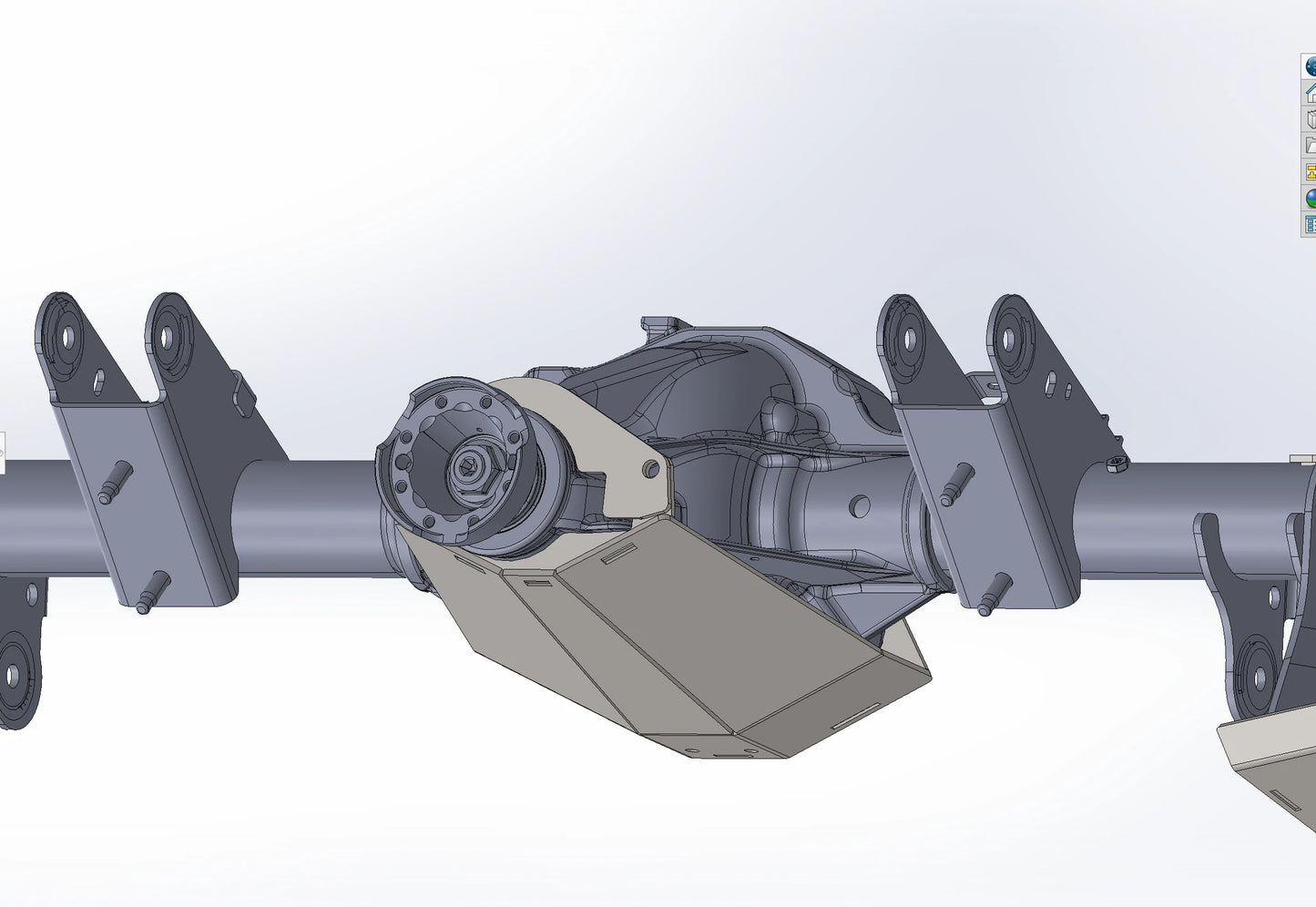 Foutz Motorsports (FMI Racing) - 2021 FORD BRONCO REAR DIFFERENTIAL SKID PLATE