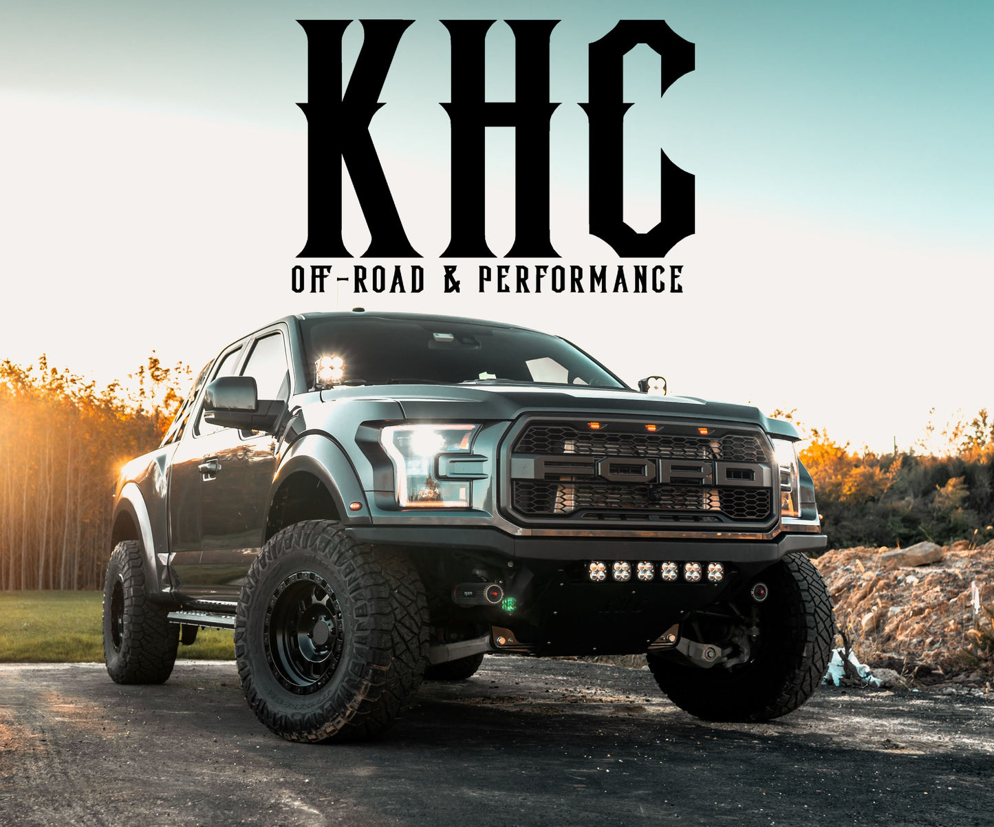 KHC Off-Road Frame Cut Bumper - Ford Raptor & Gen 13 F150 (Raptor Swapped)