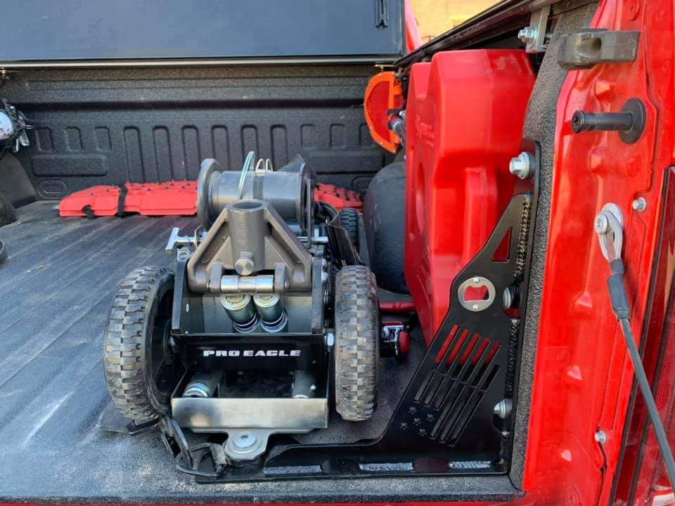 KHC Ford Raptor/F150 Bolt in bed supports "Tailgater Edition"