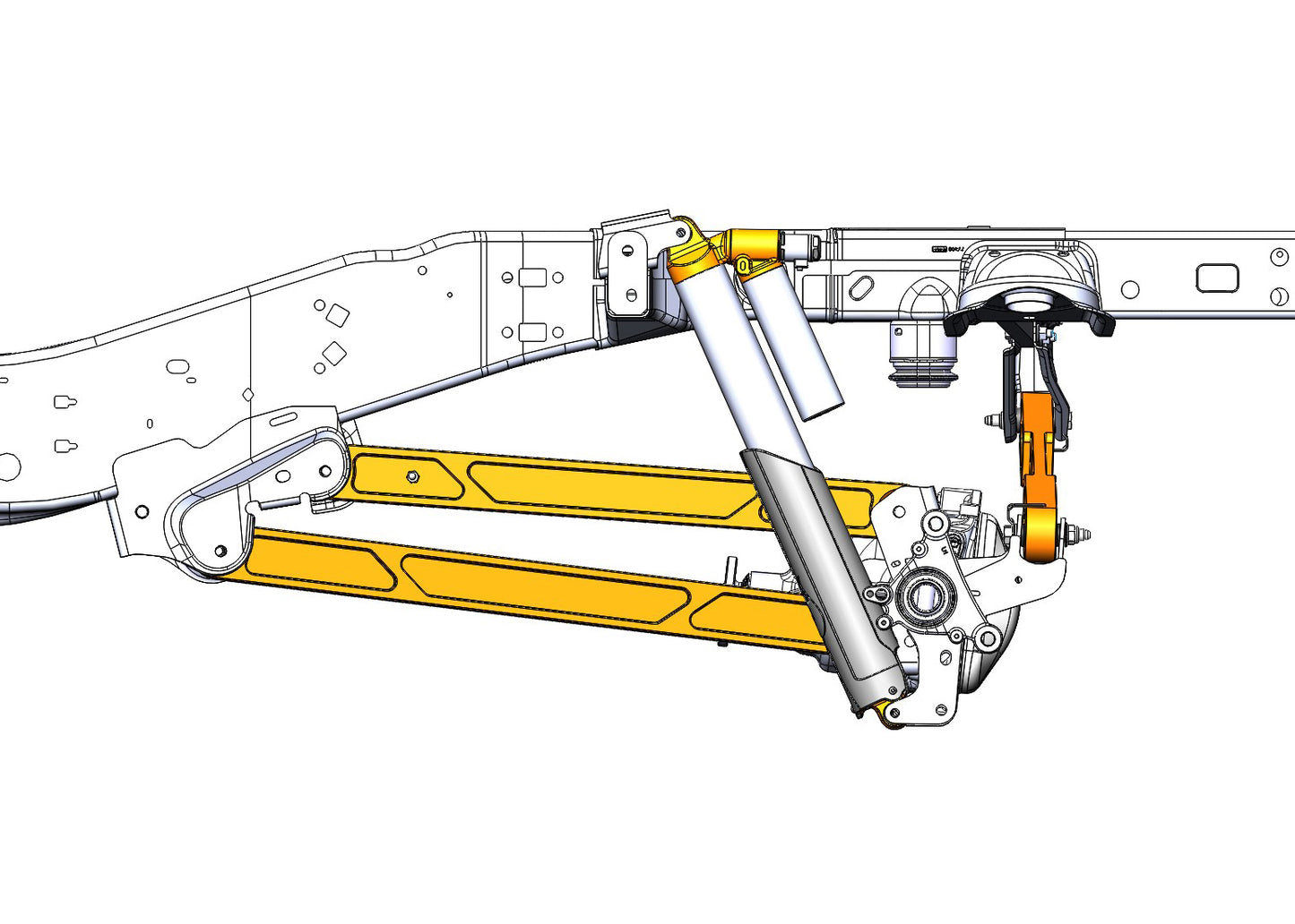 RPG GEN 3 RAPTOR REAR UPPER LINK KIT