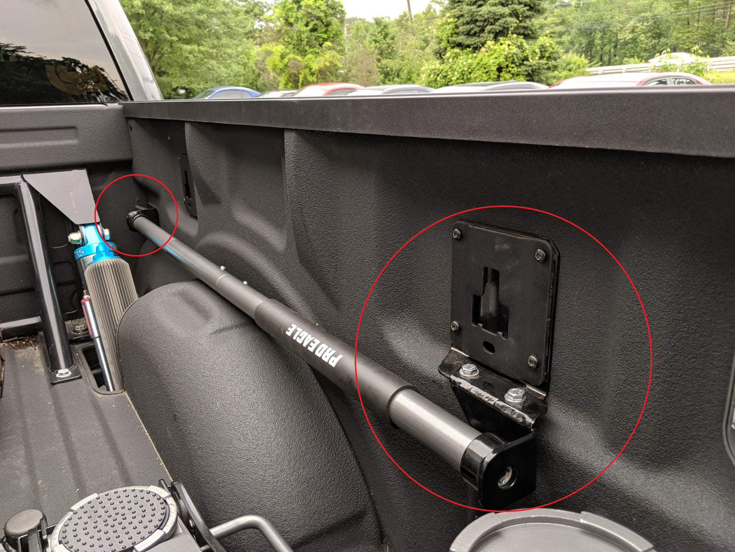 KHC Jack Handle Holder for (15-Up) Ford 5.5ft Bed