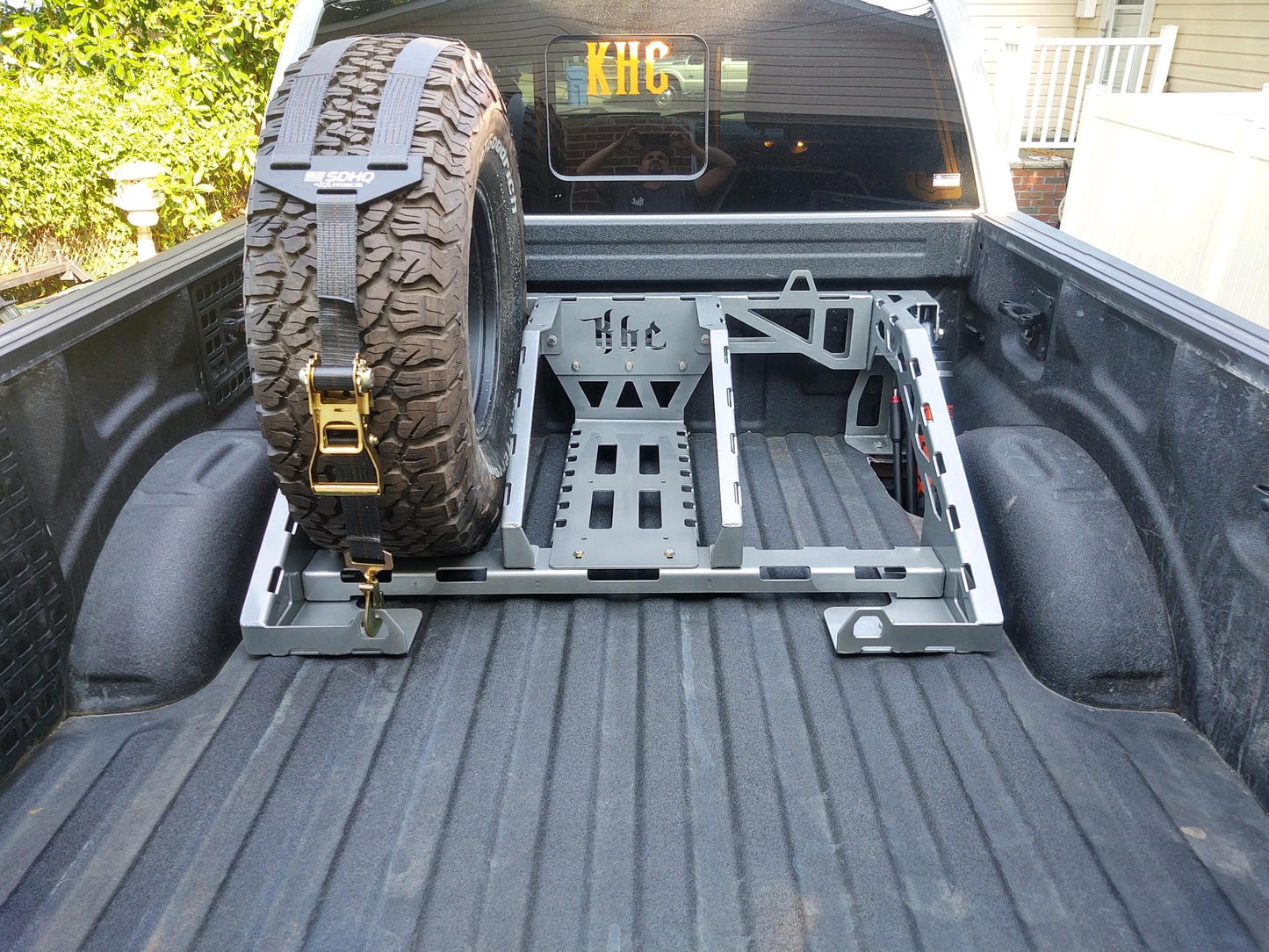 KHC Modular Tire Carrier, 2017-Current Raptor & 2015-Current F150