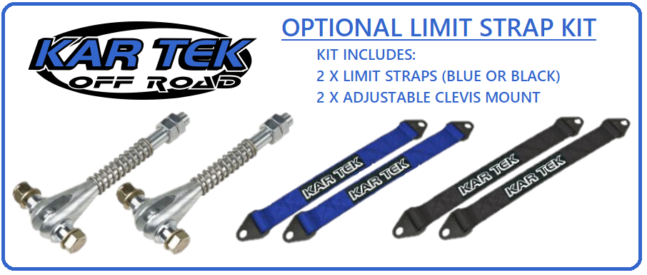 KHC Off-Road Fabricated Standard Length LCA Kit