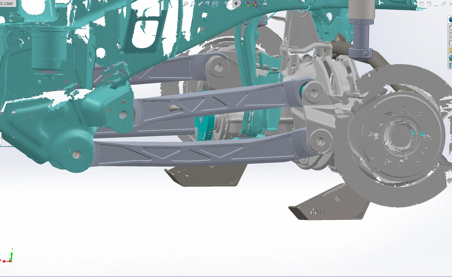 Foutz Motorsports (FMI Racing) - RAM TRX REAR SUSPENSION KIT - BILLET ALUMINUM REAR ARMS