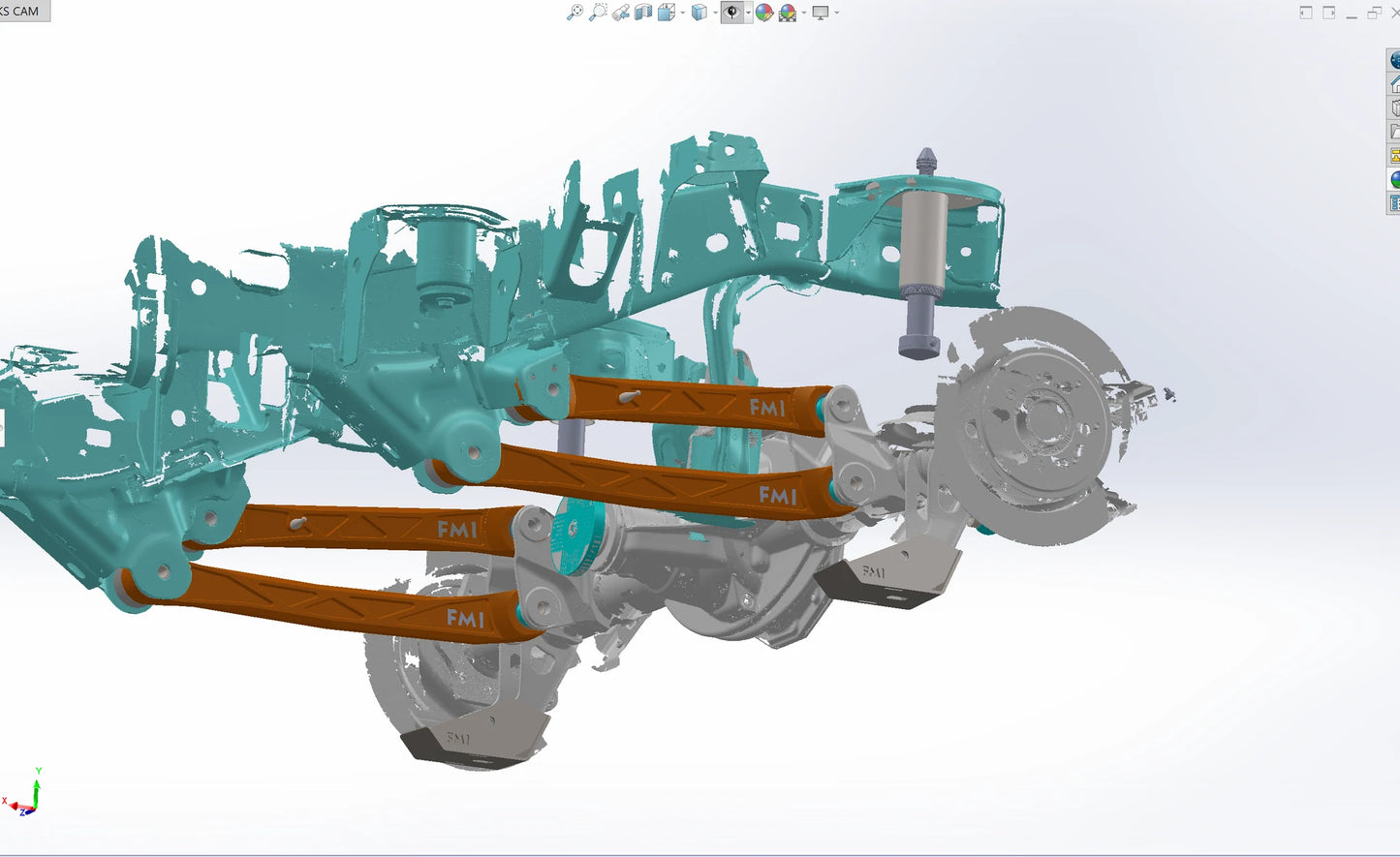 Foutz Motorsports (FMI Racing) - RAM TRX REAR SUSPENSION KIT - BILLET ALUMINUM REAR ARMS