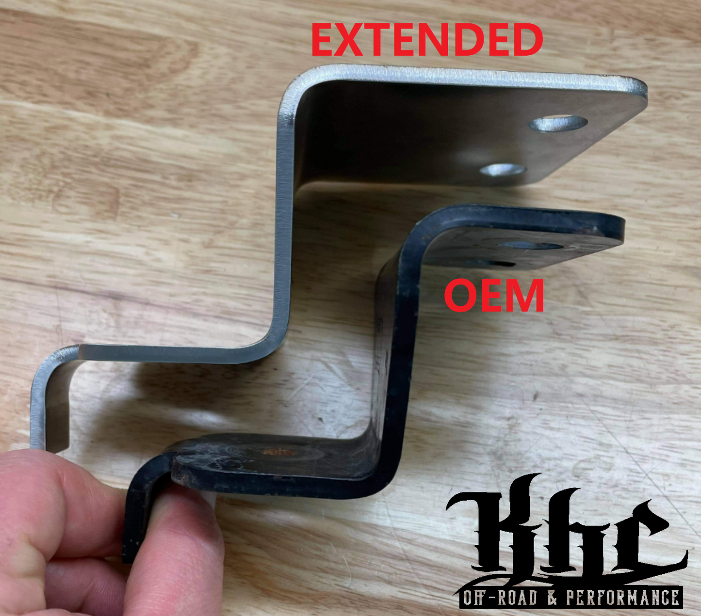 KHC Off-Road Gen 2 Raptor And Gen 13 F150 Extended Skid Plate Mounting Brackets