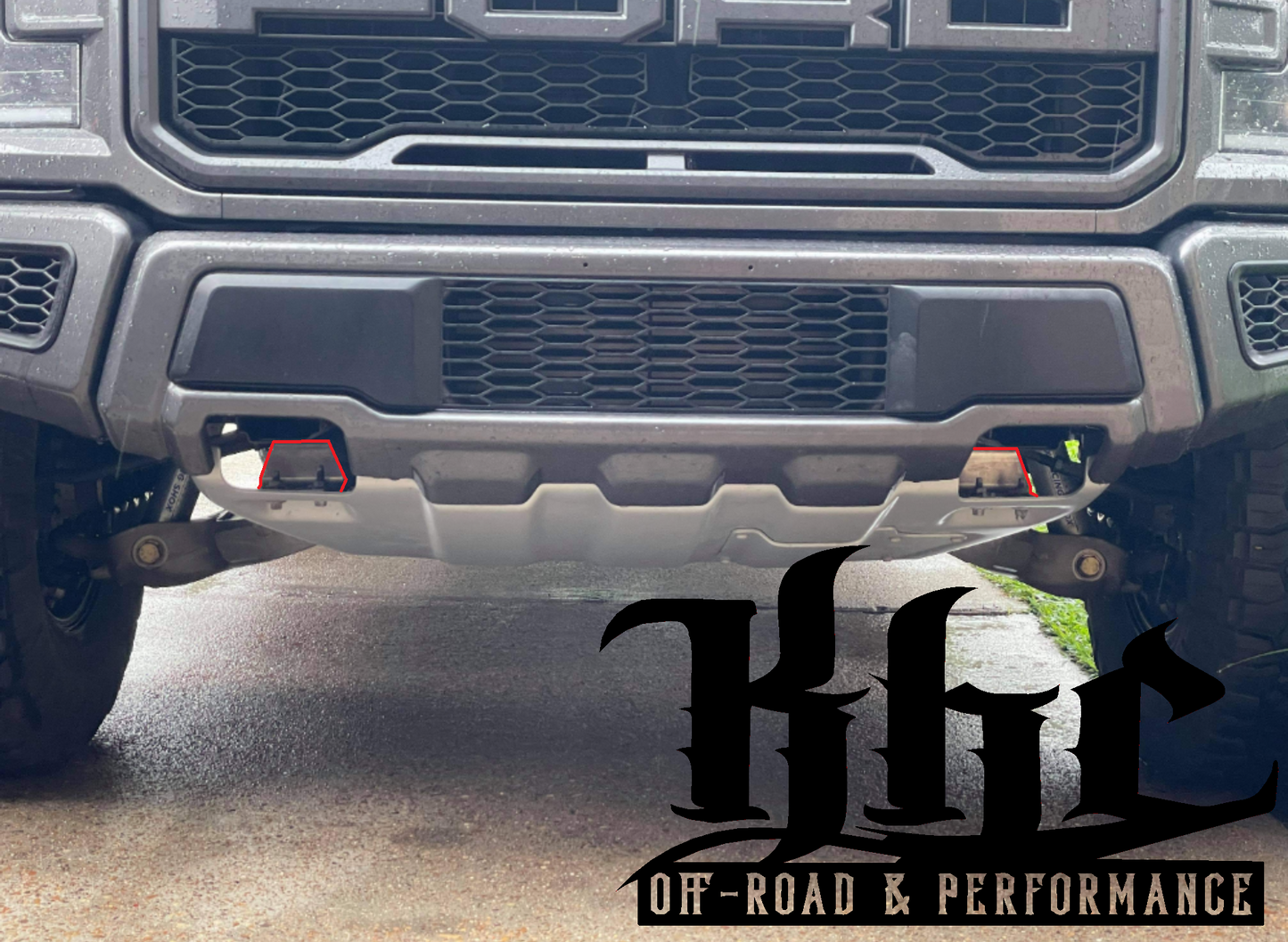 KHC Off-Road Gen 2 Raptor And Gen 13 F150 Extended Skid Plate Mounting Brackets