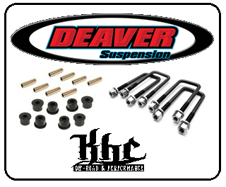Deaver Leaf Spring Installation Kit