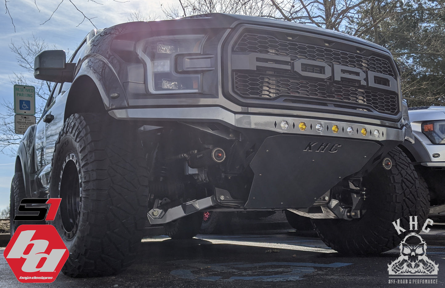 KHC Off-Road Frame Cut Bumper - Ford Raptor & Gen 13 F150 (Raptor Swapped)