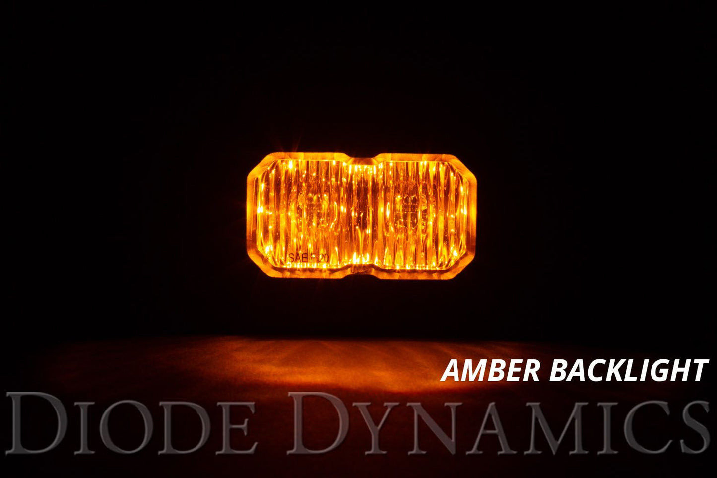 Diode Dynamics - Stage Series 2" Yellow Flush Mount LED Pod