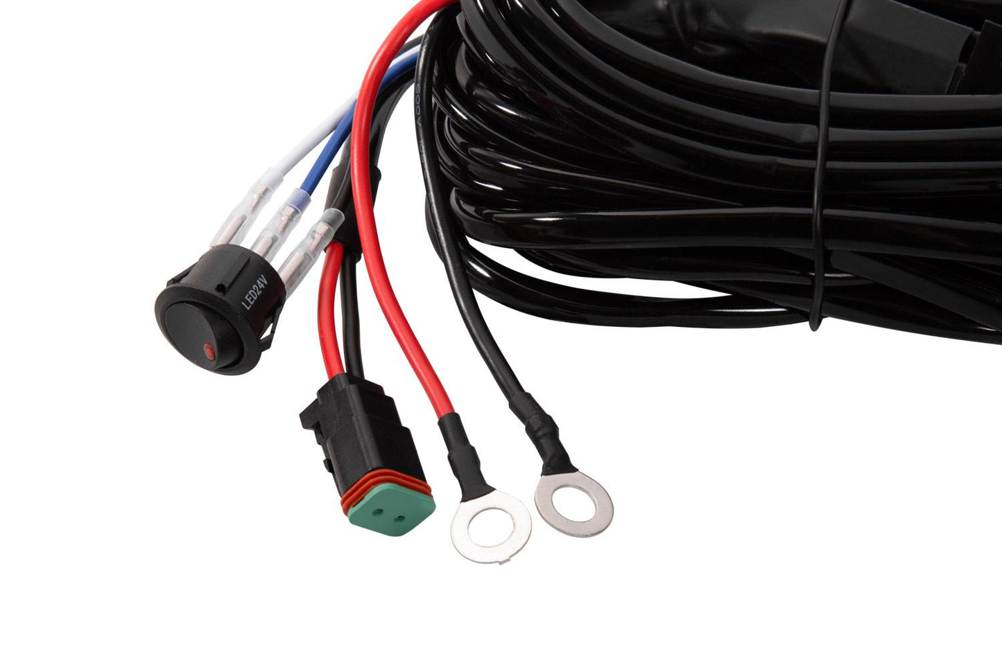 Diode Dynamics - Heavy Duty Single Output 2-Pin Offroad Wiring Harness