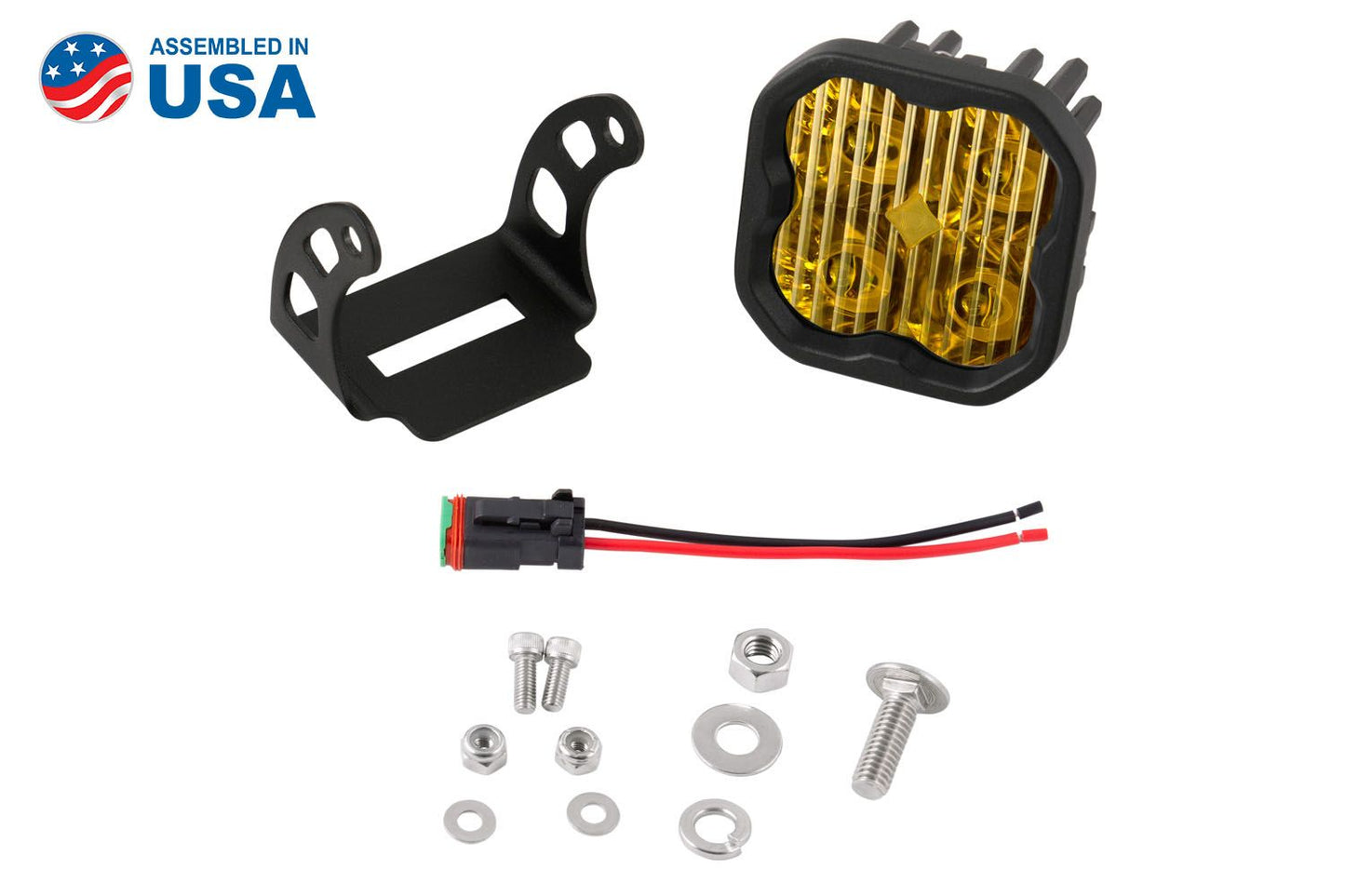 Diode Dynamics - Stage Series 3" SAE/DOT Amber LED Pod (single)