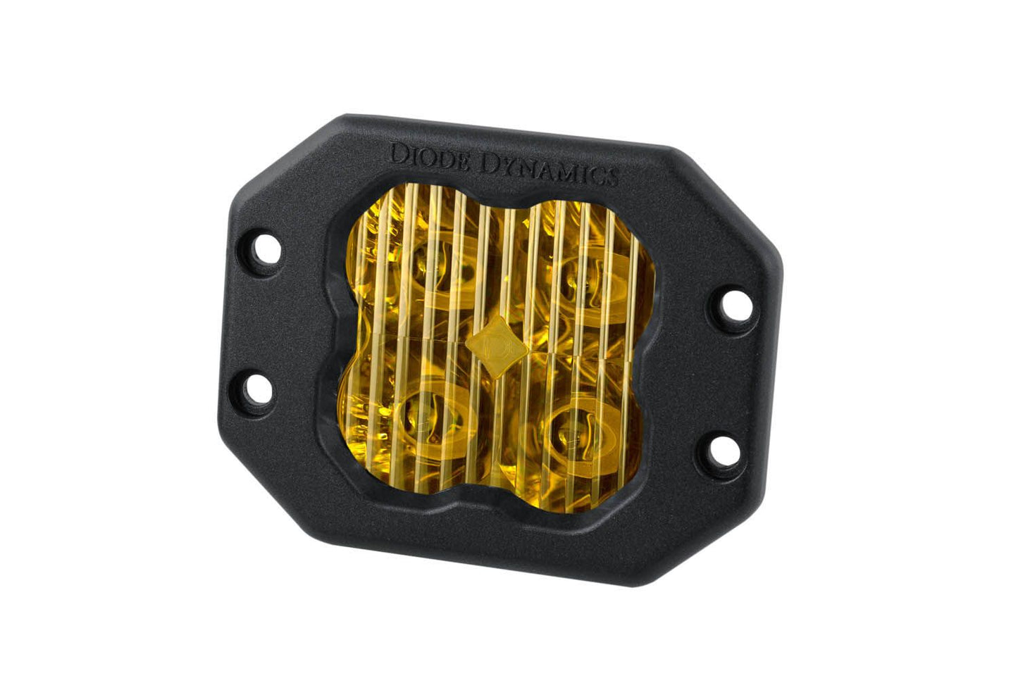 Diode Dynamics - Stage Series 3" SAE/DOT Amber Flush LED Pod (single)