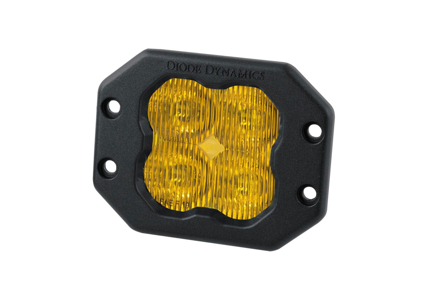 Diode Dynamics - Stage Series 3" SAE/DOT Amber Flush LED Pod (single)