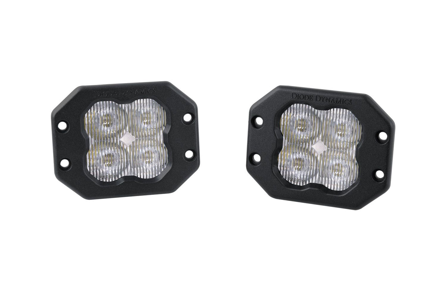 Diode Dynamics - Stage Series 3" SAE/DOT White Flush LED Pod (pair)