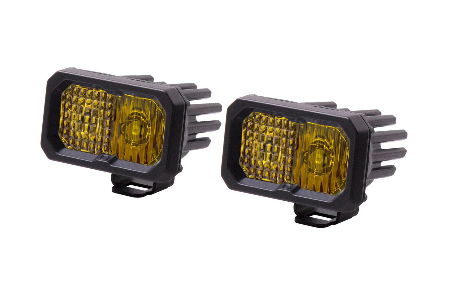 Diode Dynamics - Stage Series 2" Yellow Standard LED Pod