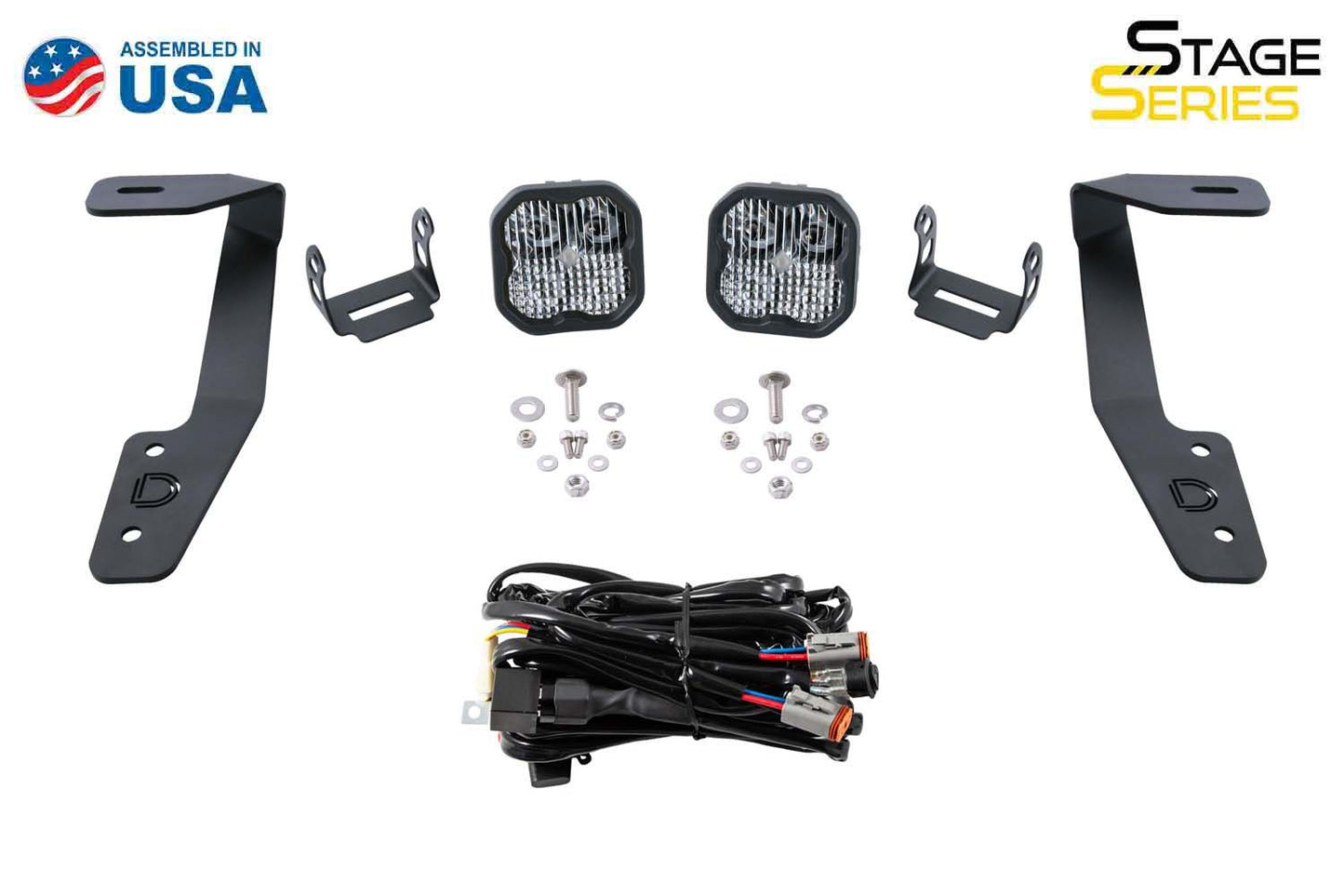 Stage Series Backlit Ditch Light Kit for 2018-2022 Subaru Crosstrek