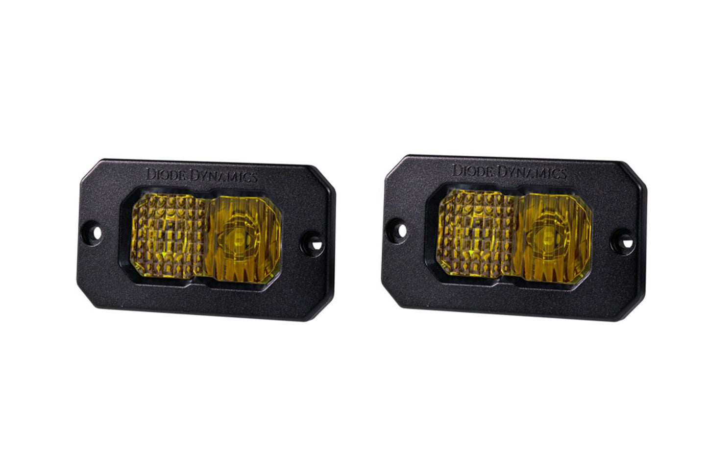 Diode Dynamics - Stage Series 2" Yellow Flush Mount LED Pod