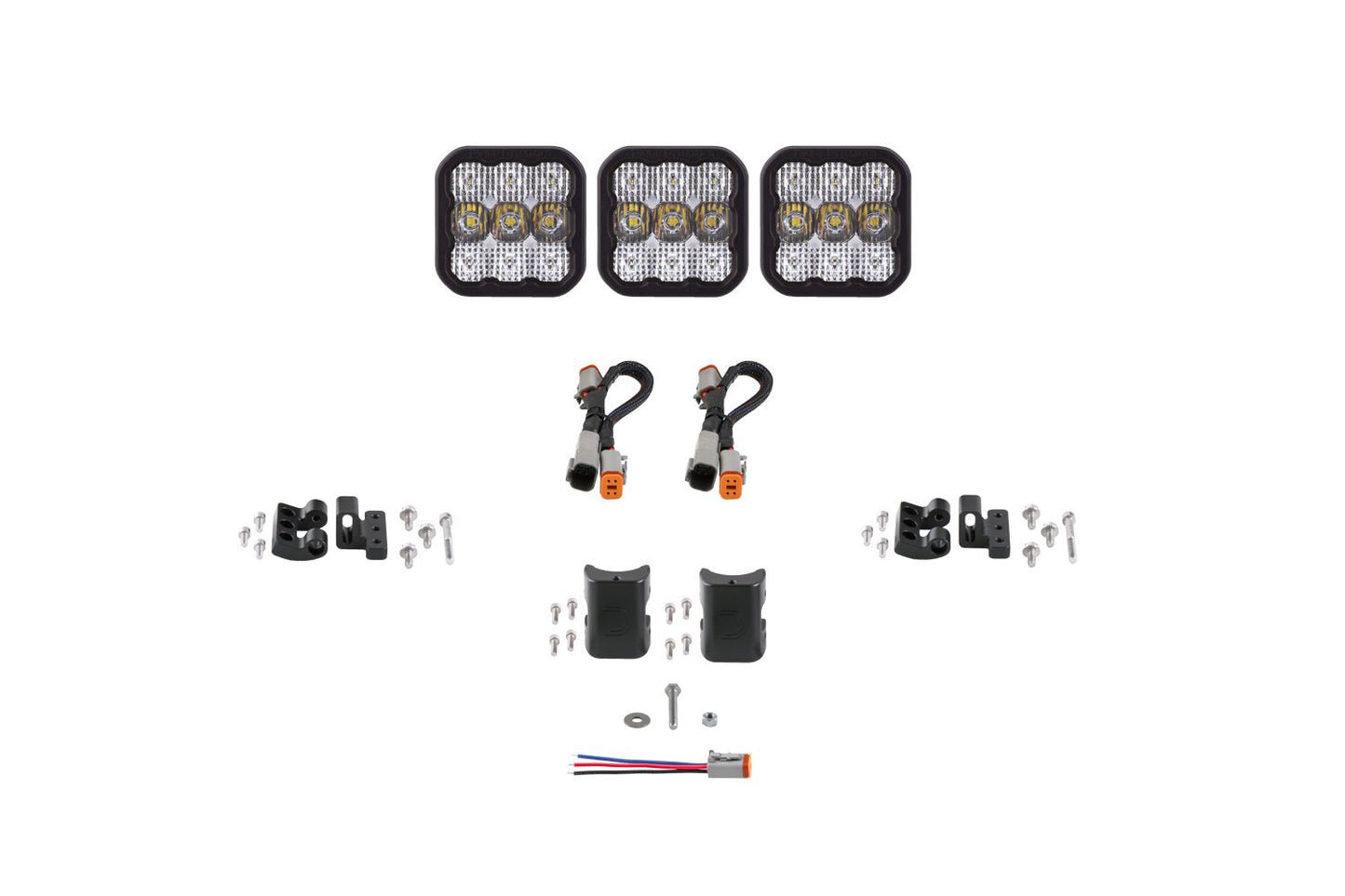 Diode Dynamics - SS5 CrossLink 3-Pod LED Light Bar (one)