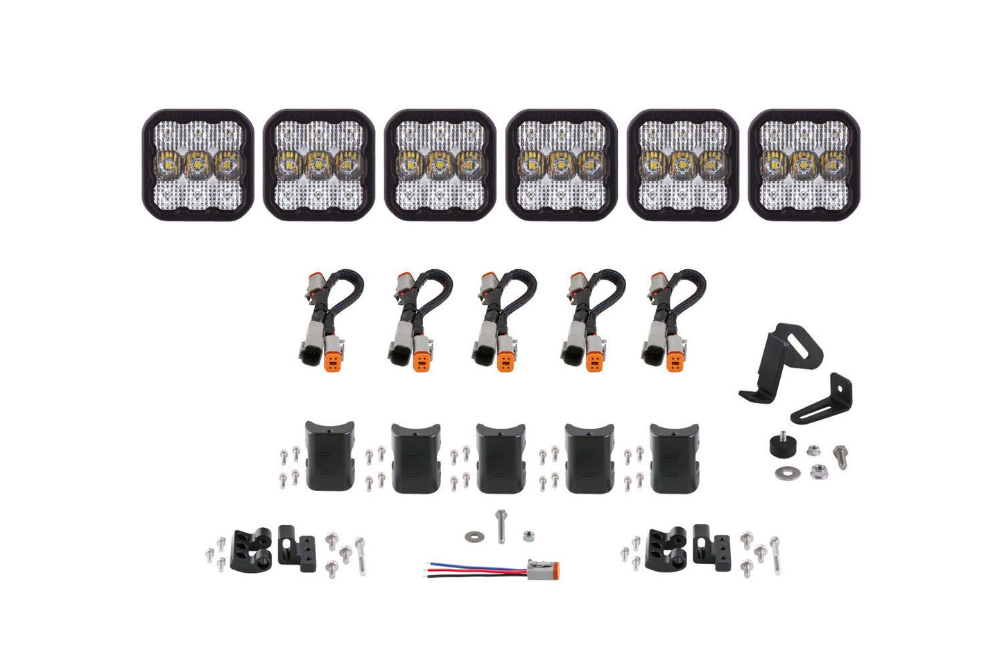 Diode Dynamics - SS5 CrossLink 3-Pod LED Light Bar (one)