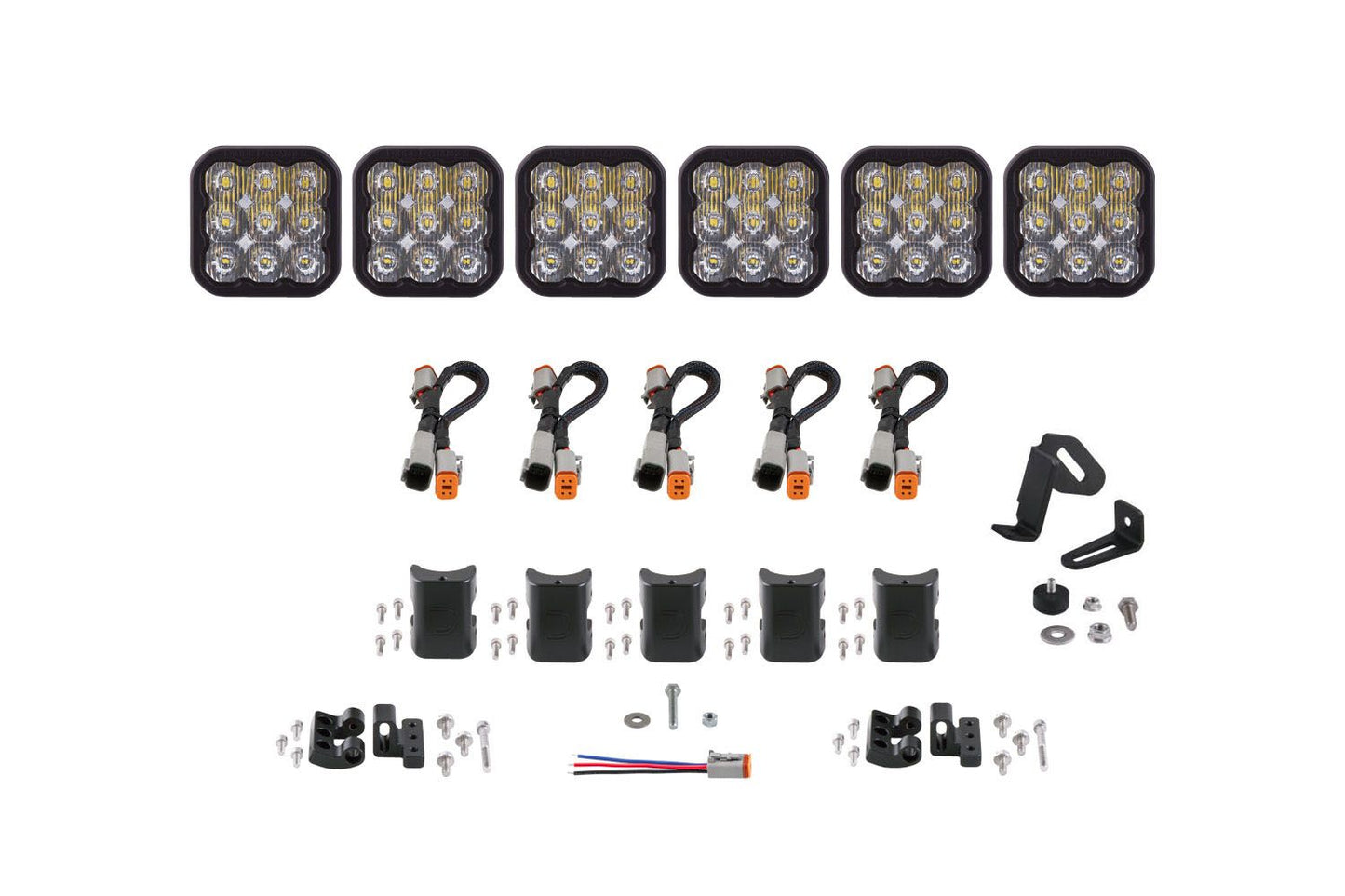 Diode Dynamics - SS5 CrossLink 3-Pod LED Light Bar (one)