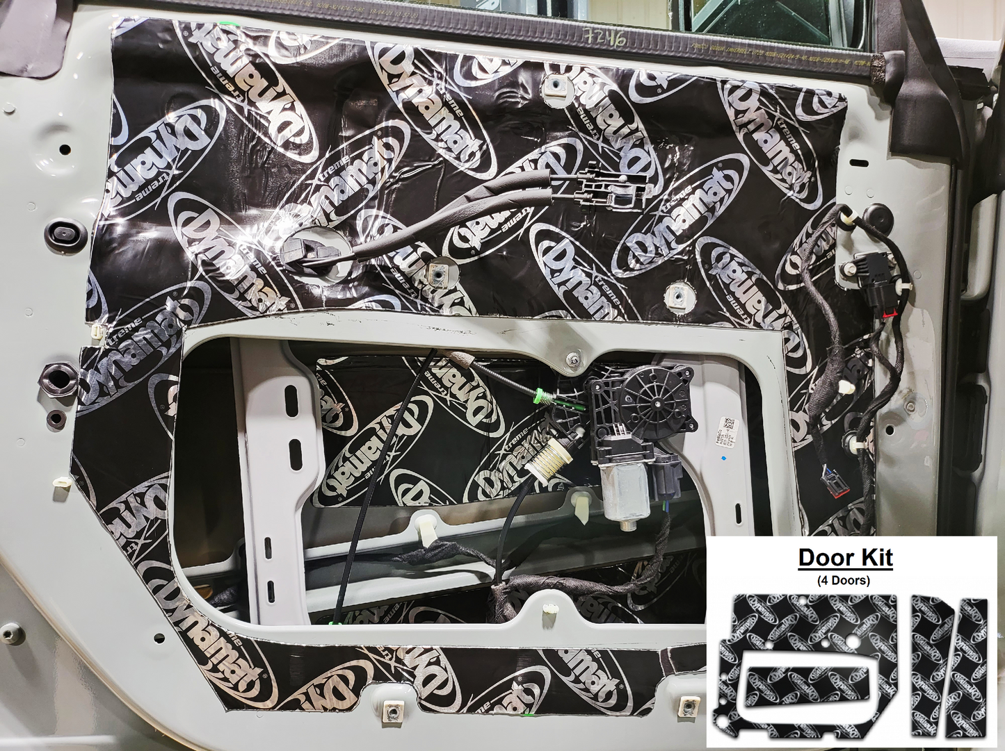 Ford Bronco Dynamat XFO B6 Sound Dampening kit