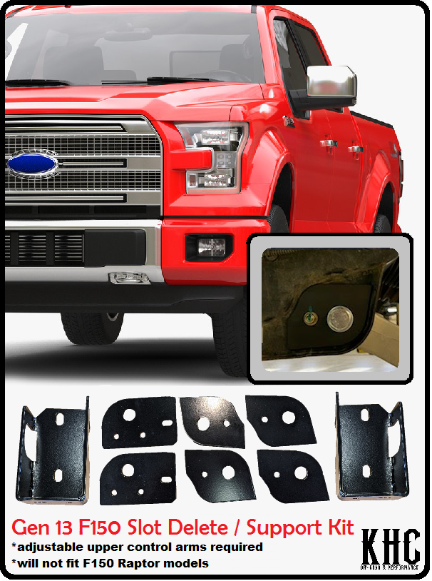 13th (2015-2020) Generation F150 Slot Delete / Support Kit