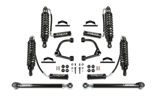 Fabtech - 3″ UNIBALL UCA LIFT KIT – FRONT DIRT LOGIC 2.5 RESI COILOVERS & REAR DIRT LOGIC RESI COILOVERS