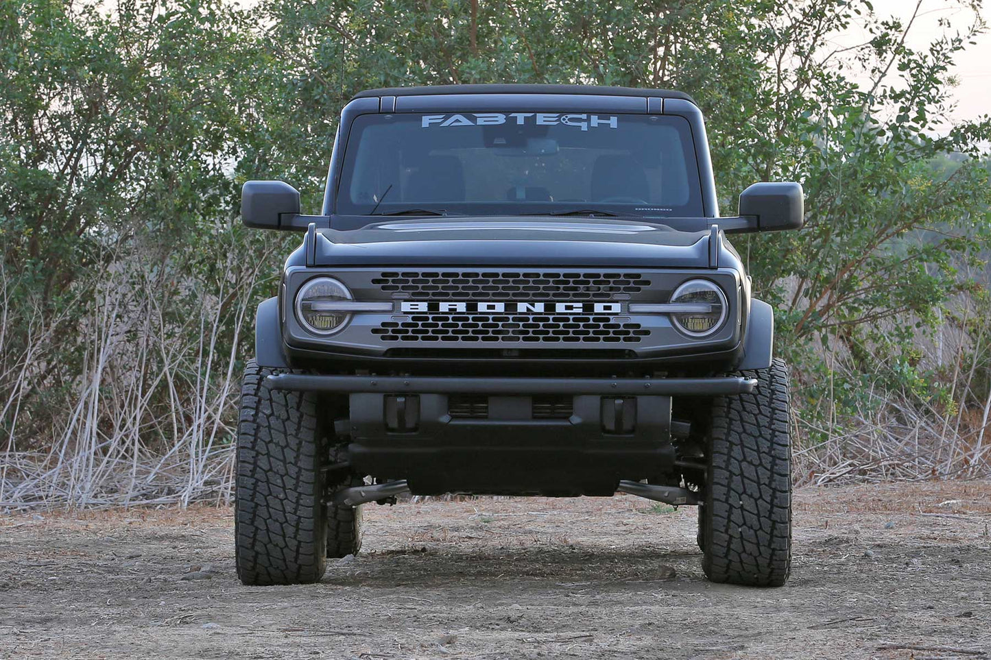 Fabtech - 4″ UNIBALL UCA LIFT KIT – FRONT SHOCK SPACERS & REAR SHOCK SPACERS