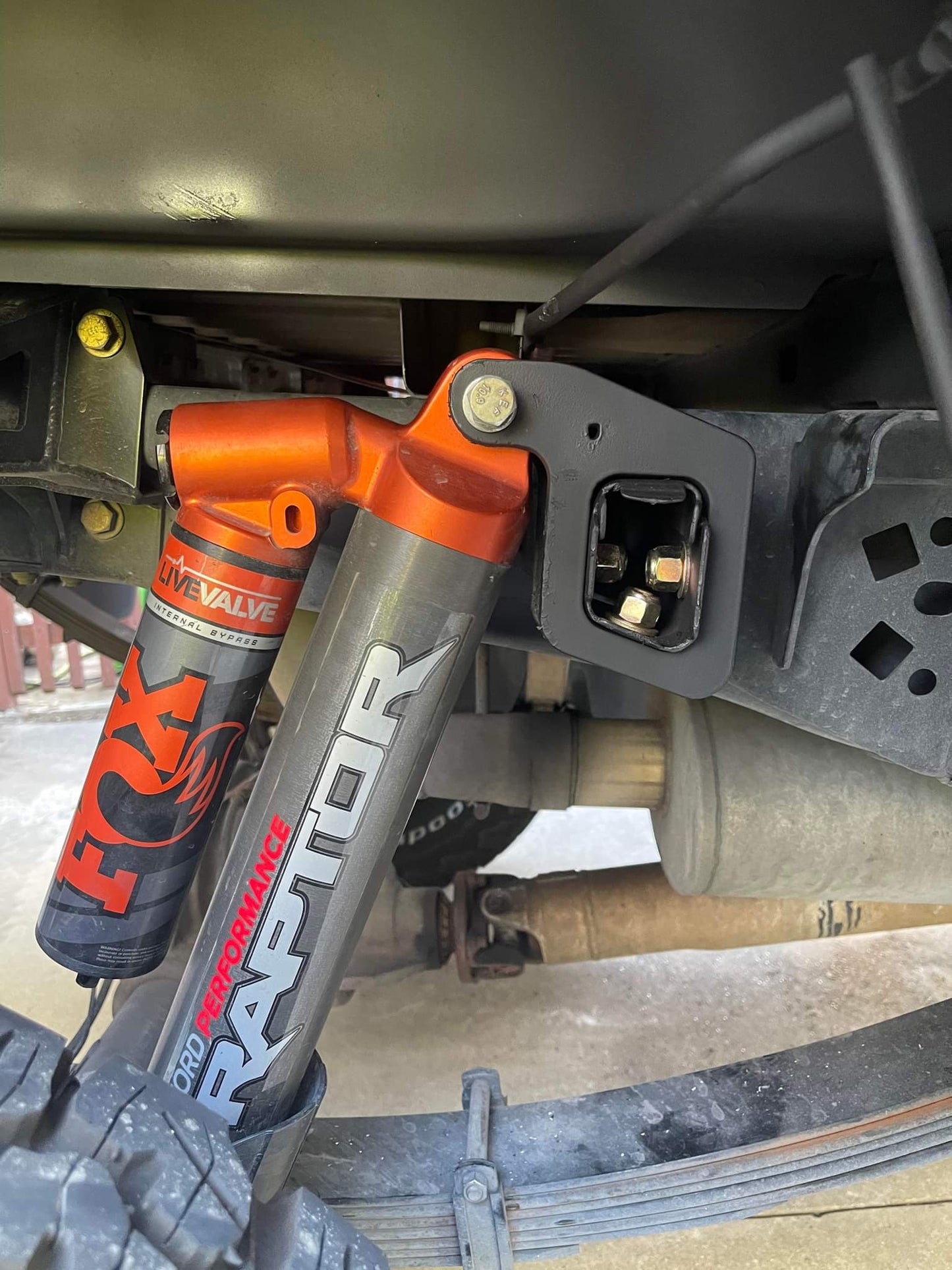 Gen12 F150/Raptor to Gen 2 Raptor Rear Shock Conversion Bracket (Pair)