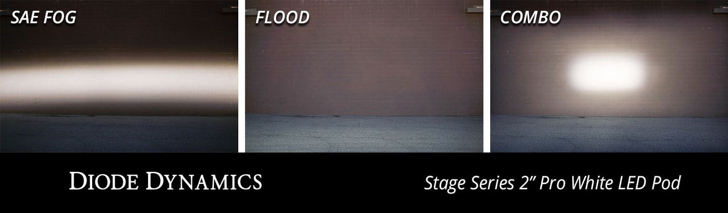 Diode Dynamics - Stage Series 2" Flush Mount LED Pod