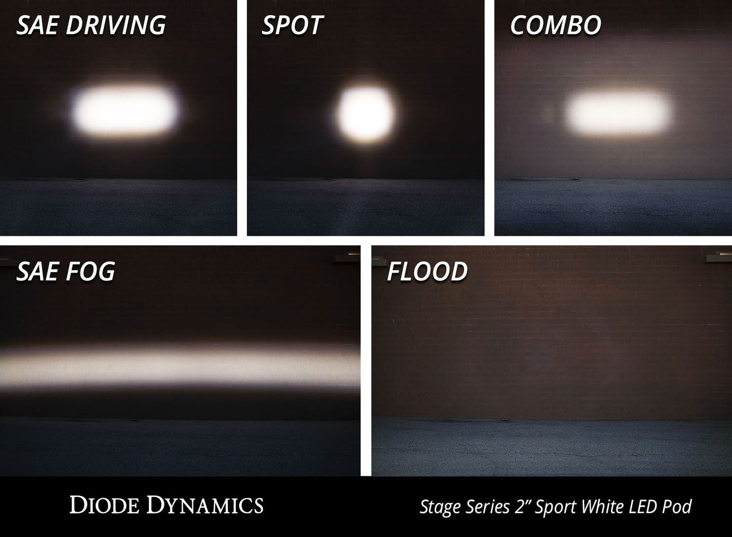 Diode Dynamics - Stage Series 2" Standard LED Pod