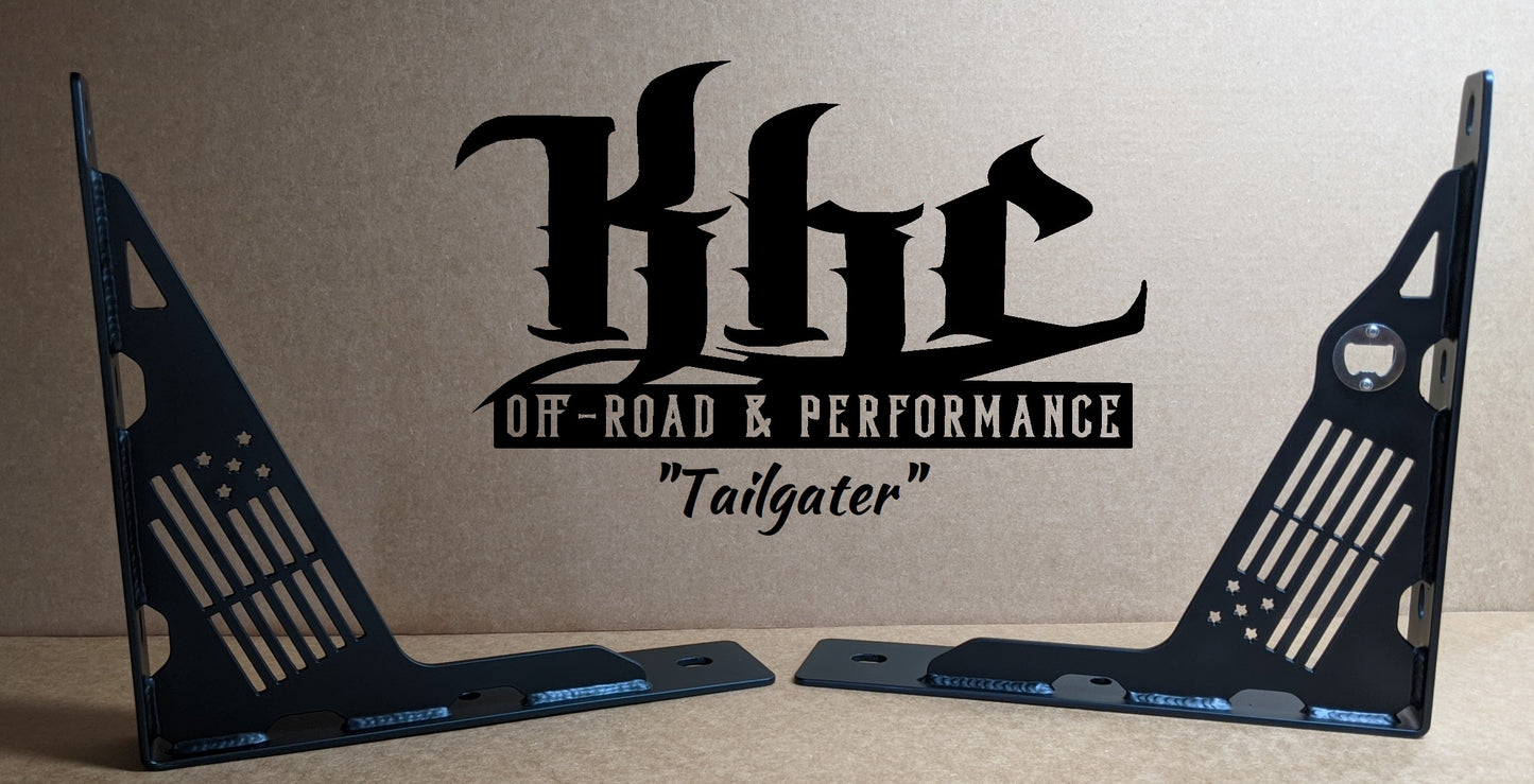 KHC Ford Raptor/F150  Bolt in bed supports "Tailgater Edition"