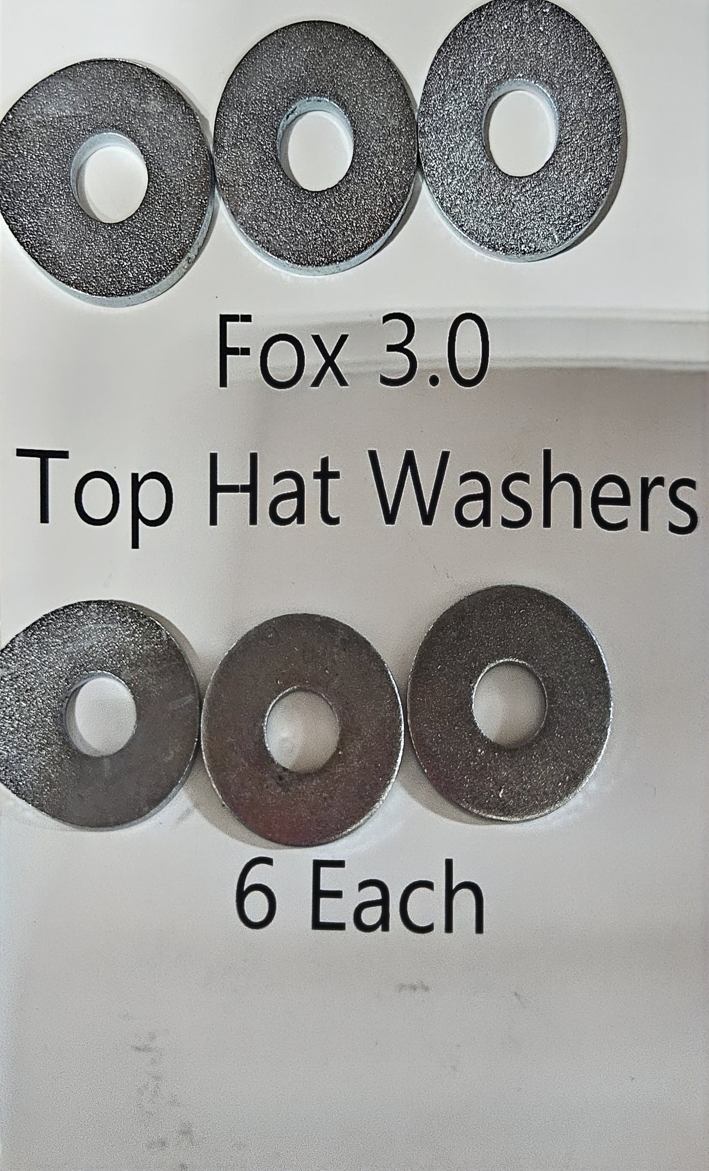 Fox 3.0 Top Hat Replacement/Heavy Duty Washers