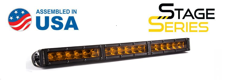 Diode Dynamics - Stage Series 6"-50"  SAE/DOT Amber Light Bar