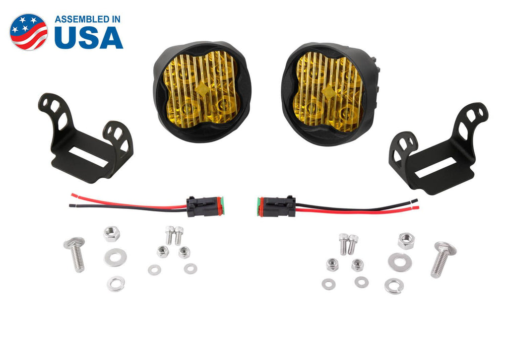 Diode Dynamics - Stage Series 3" SAE/DOT Amber Angled LED Pod (pair)